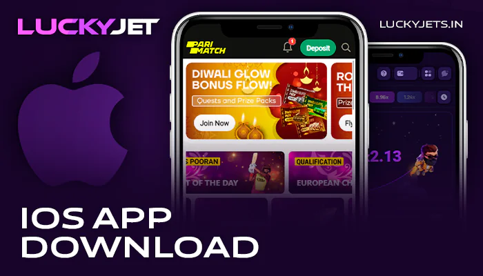 Download the Parimatch app for ios devices
