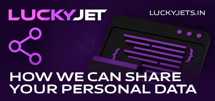 Transferring Lucky Jet data to third parties